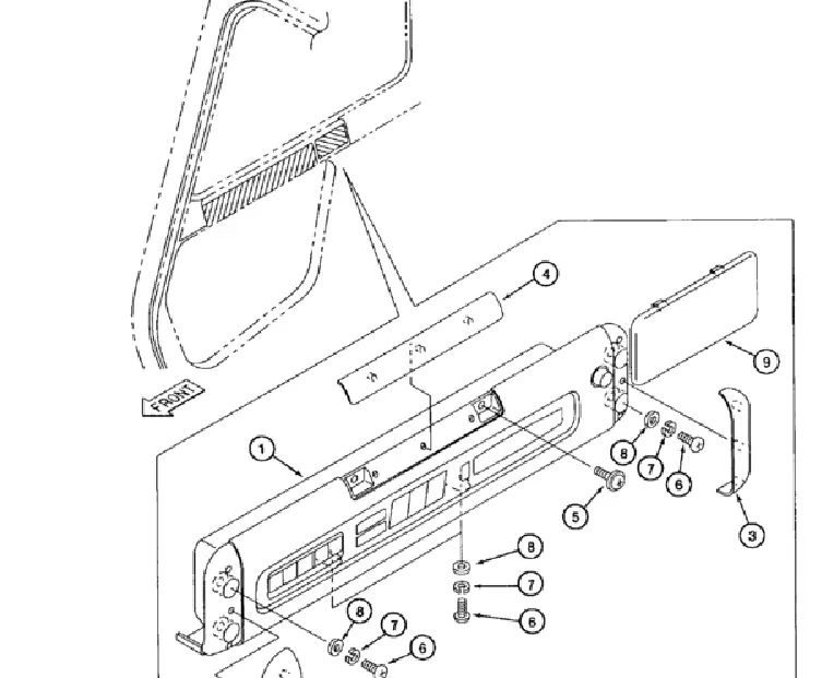 Link-belt 2700Q Monitor KHR2125